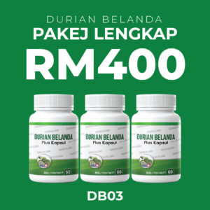 PAKEJ LENGKAP - 3 DURIAN BELANDA PLUS KAPSUL